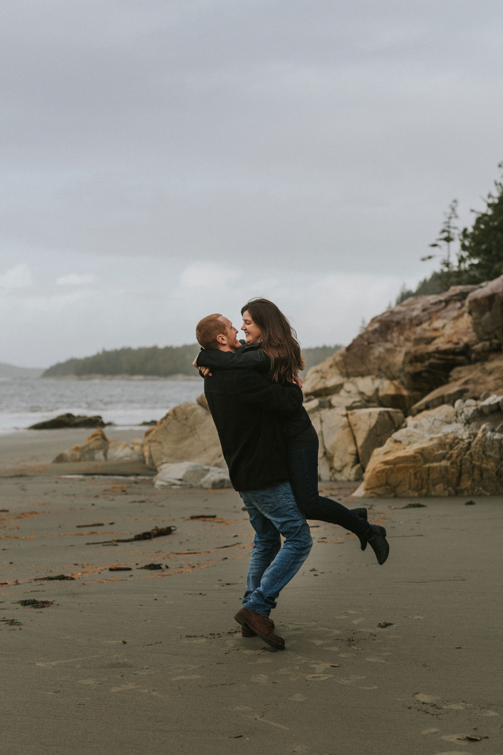 Playful portraits in Tofino BC