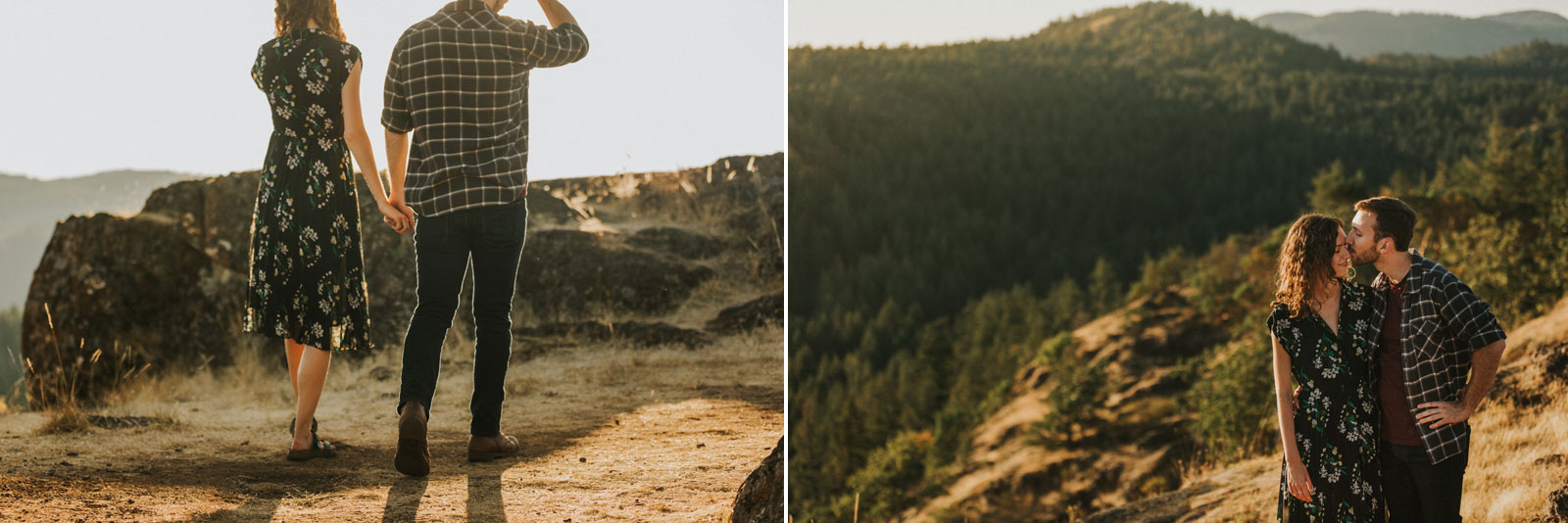 Adventure engagement session Vancouver Island