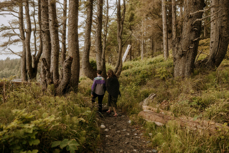 Kate and Mairi – French Beach Camping Wedding on Vancouver Island